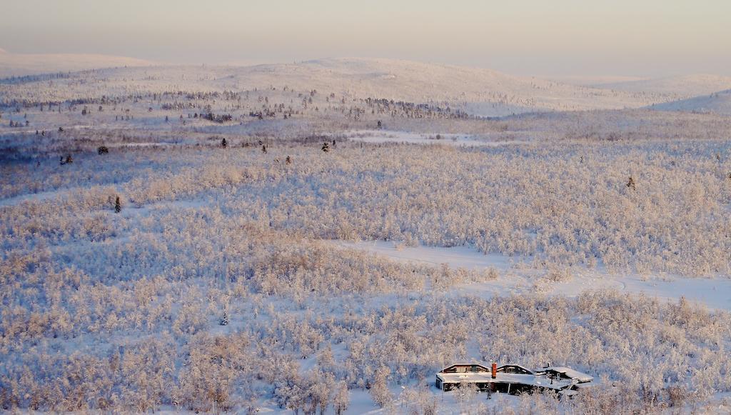Máttaráhkká Northern Light Lodge Kiruna Exterior foto