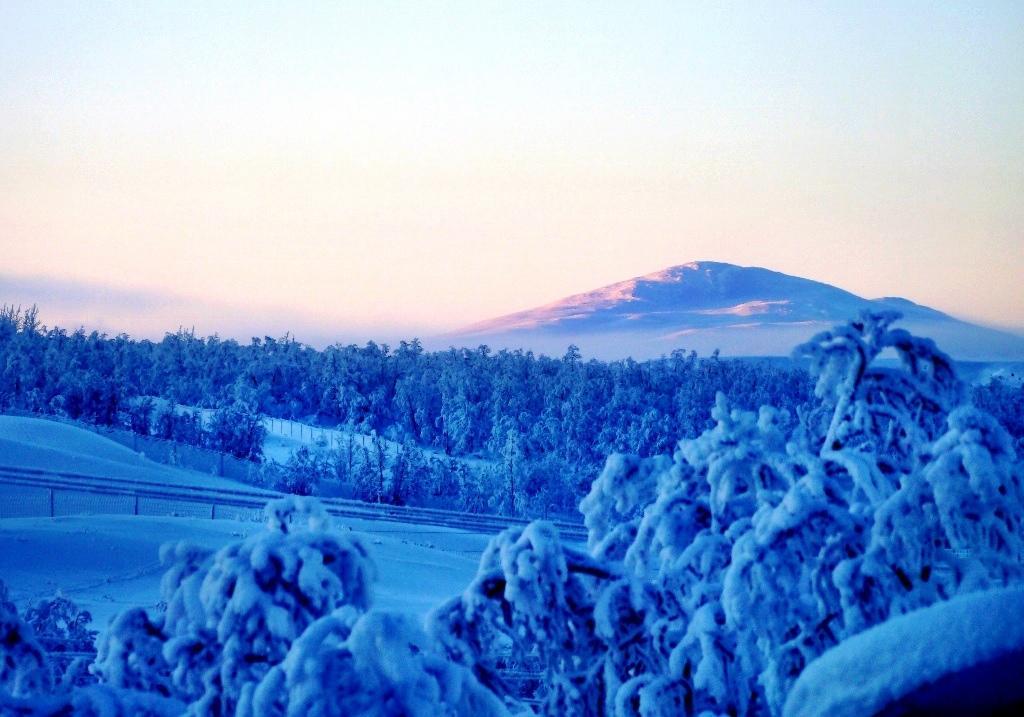 Máttaráhkká Northern Light Lodge Kiruna Exterior foto