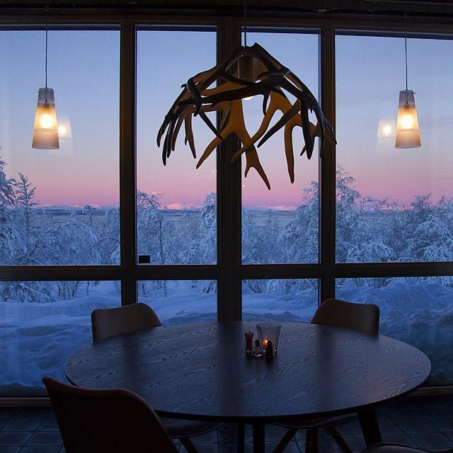 Máttaráhkká Northern Light Lodge Kiruna Exterior foto