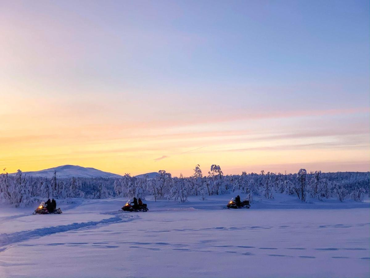 Máttaráhkká Northern Light Lodge Kiruna Exterior foto